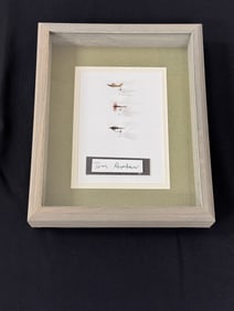 Framed Tom Rosenbauer Flies