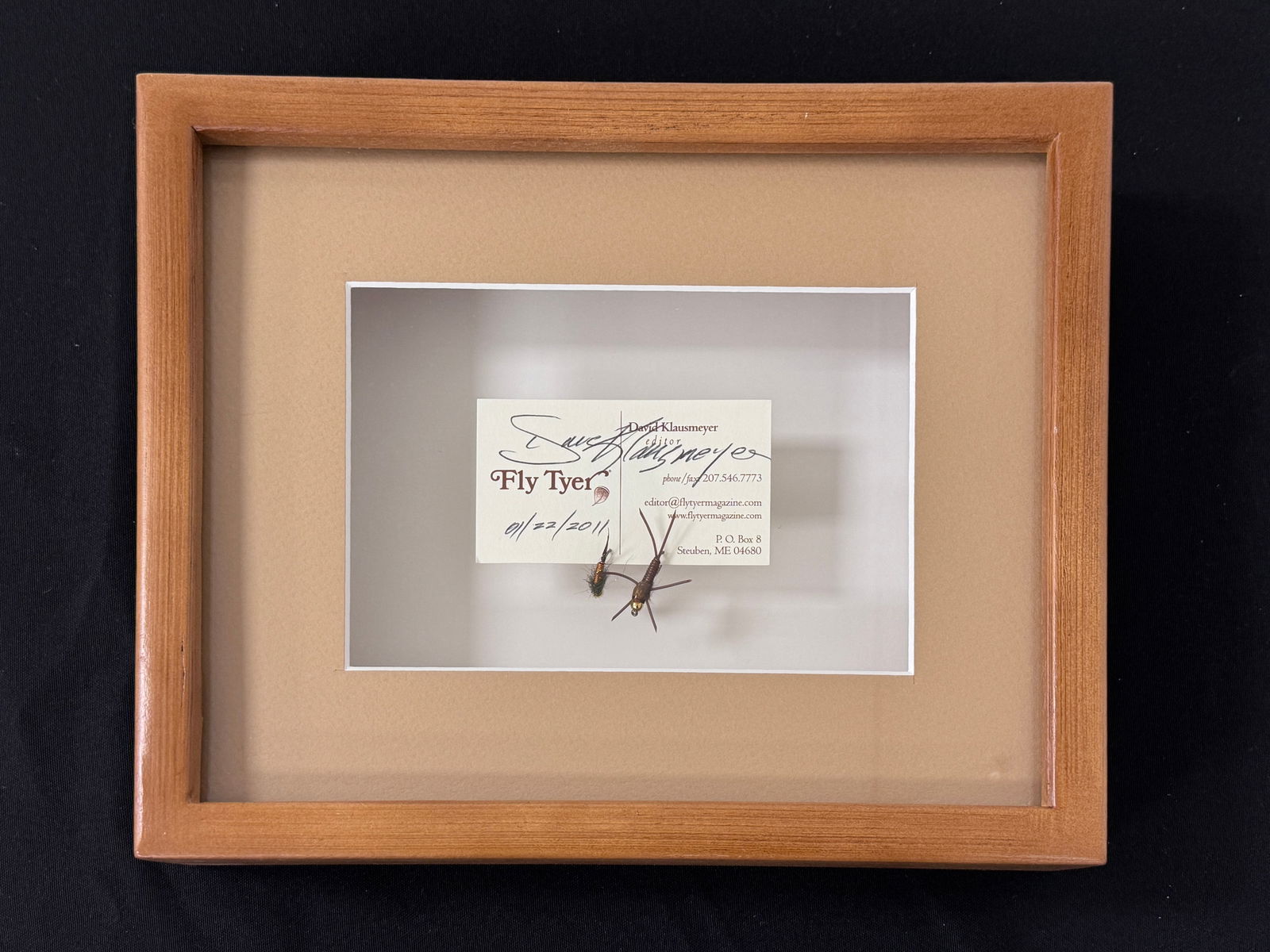David Klausmeyer Framed Flies (1 of 2)