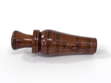 Fred Bear Owned J. Rush Duck Call