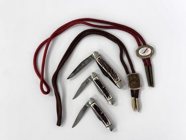 Fred Bear Owned Pocket Knives