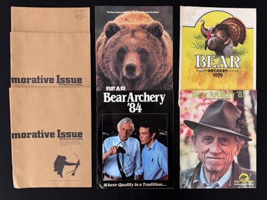 Vintage Bear Archery Catalogs