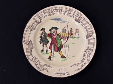 Fred Bear Owned Royal Doulton Plate