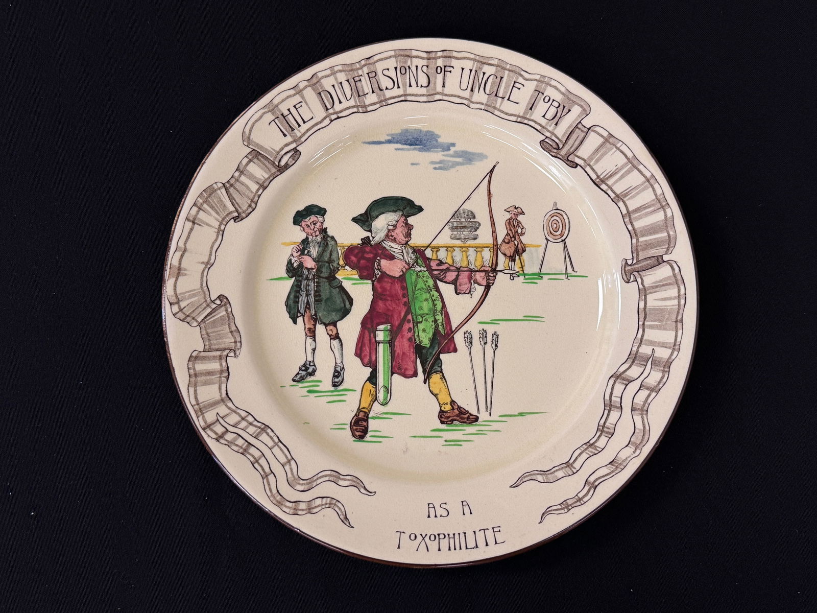 Fred Bear Owned Royal Doulton Plate (1 of 2)