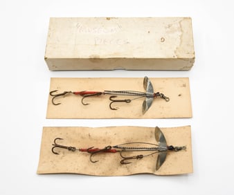 2 Early Carded Hardy's Prawn Mounts