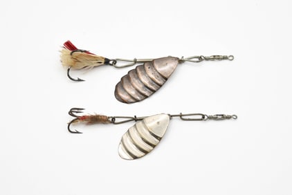 2 Early Pflueger Spinners
