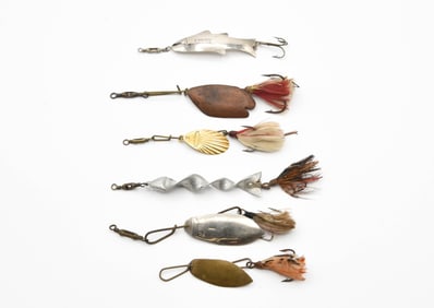 6 Early Metal Spinners