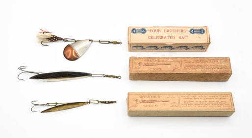 3 Boxed Vintage Spinners