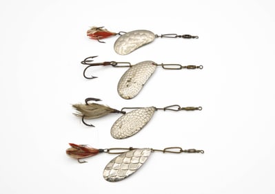 4 Pflueger Spinners