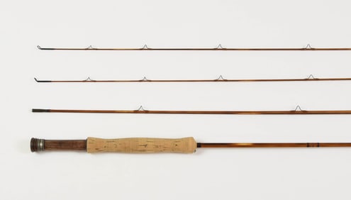6' 6" A.J. Thramer Bamboo Fly Rod