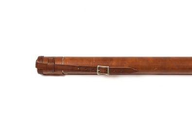 Contemporary Leather Rod Tube