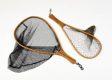 2 Vintage Trout Nets