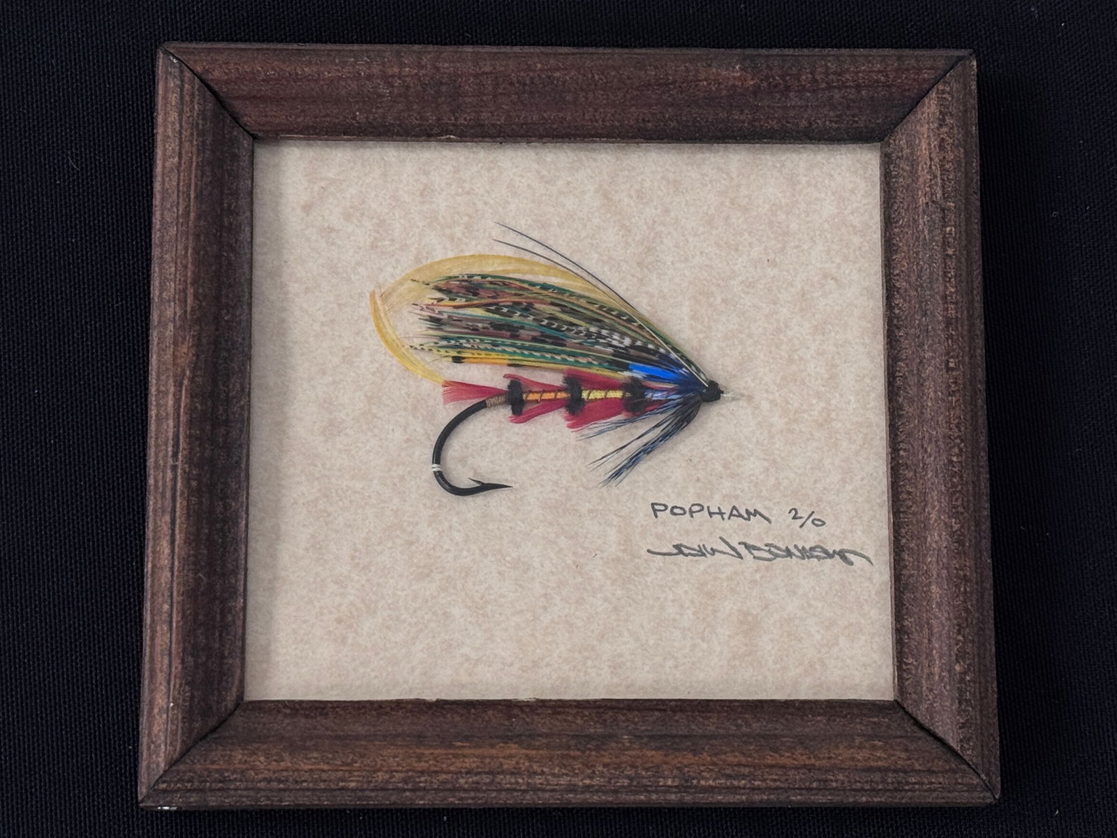 "Catskill John" Bonasera Salmon Fly (1 of 2)