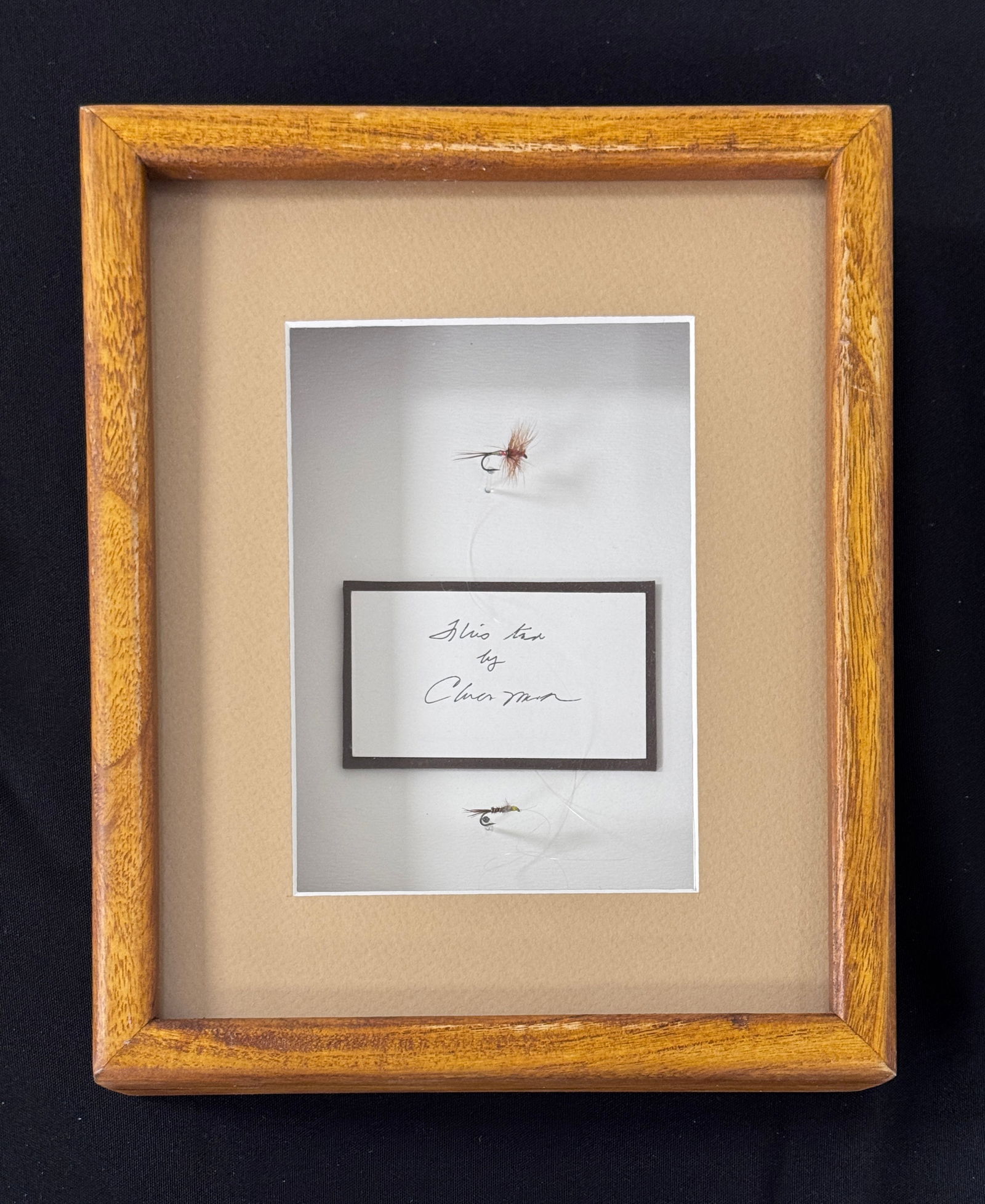 Charles Meck Framed Flies (1 of 3)