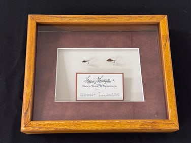 Frank Thompson Framed Flies