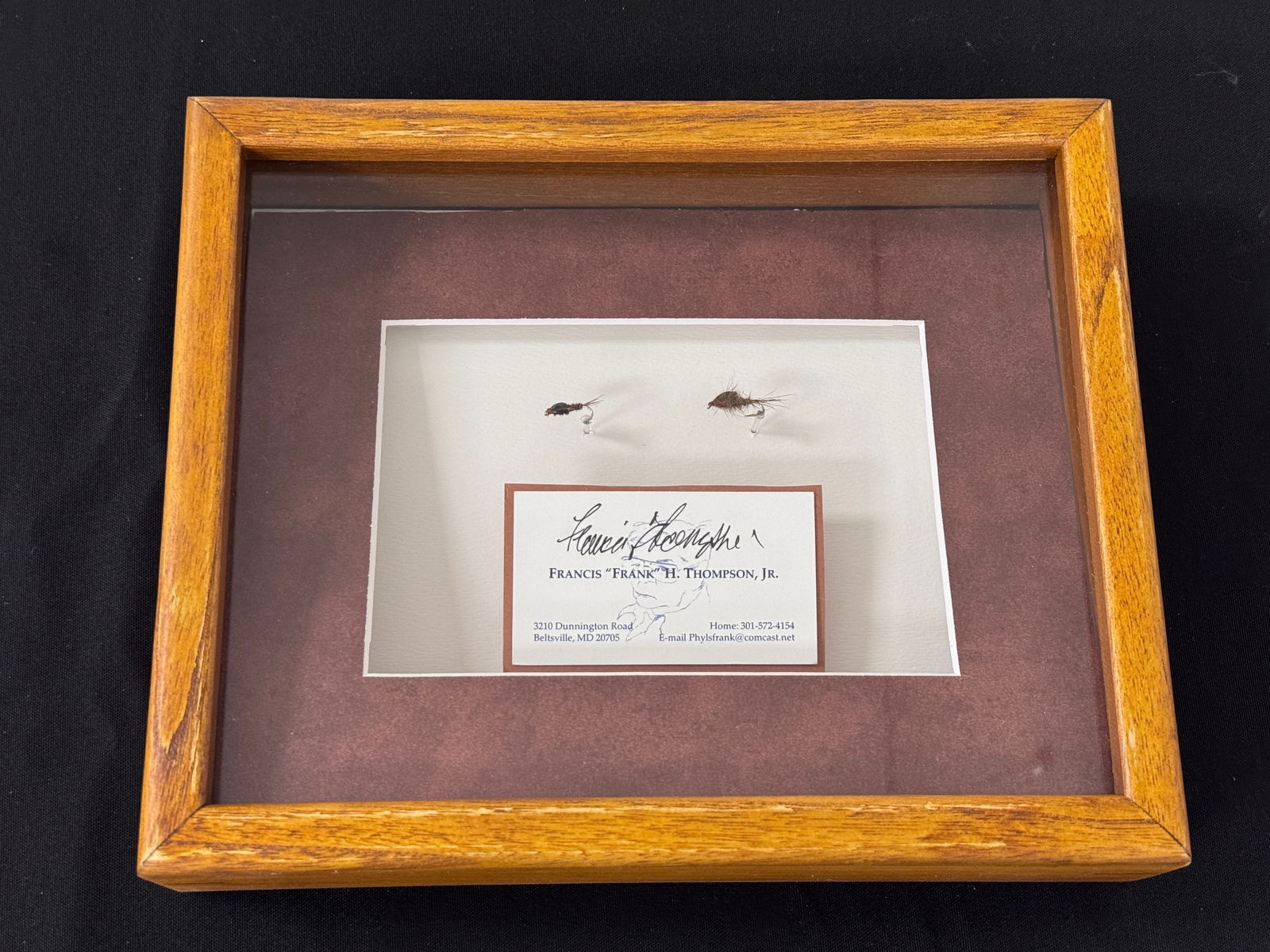 Frank Thompson Framed Flies (1 of 2)