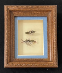 Dick Talleur Framed Flies