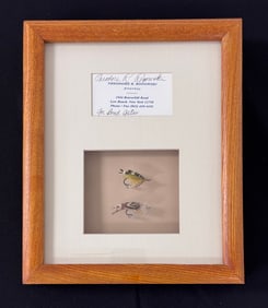 Framed Vintage Rogowski Flies