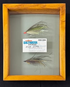Vintage Mark Sosin Framed Flies