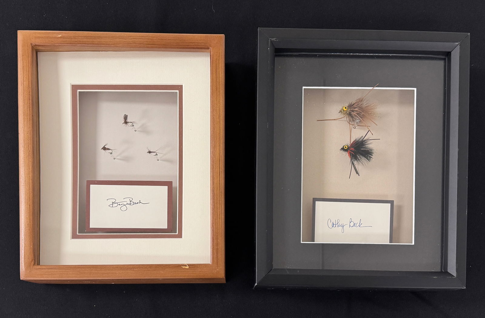Barry & Cathy Beck Framed Flies (1 of 4)