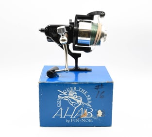 Boxed Fin-Nor Ahab #16 Spinning Reel