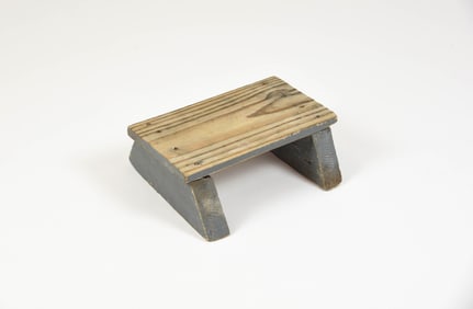 Creek Chub Factory Footstool