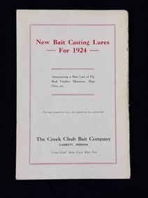 1924 Creek Chub Catalog