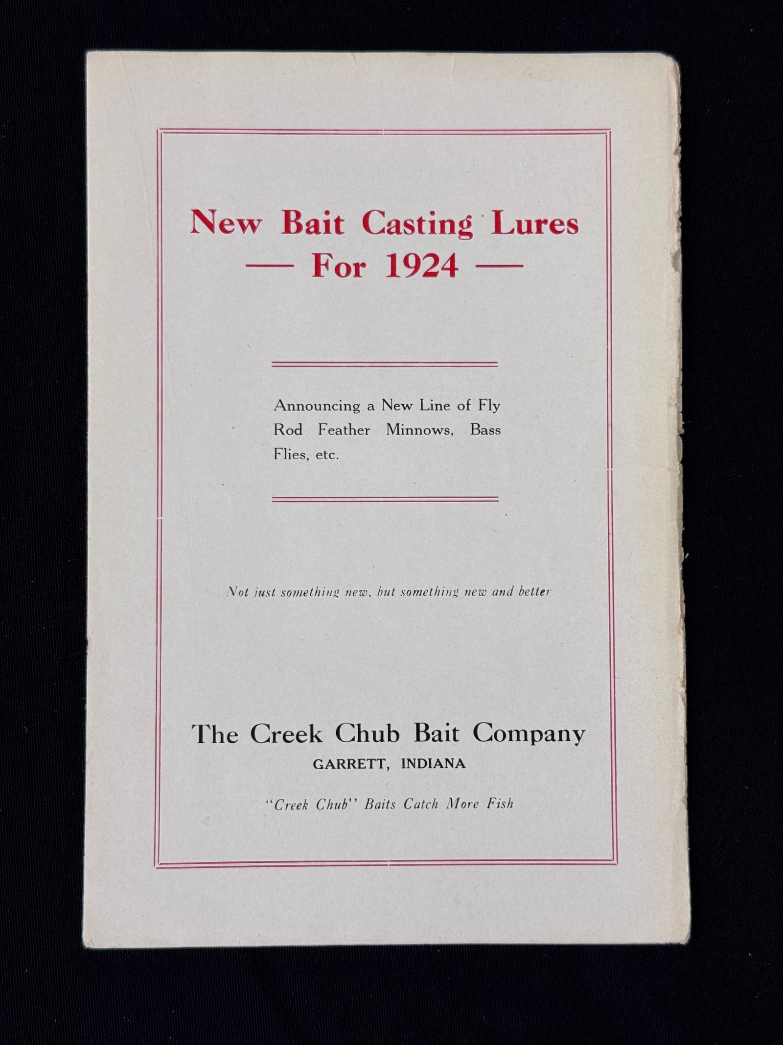 1924 Creek Chub Catalog (1 of 4)