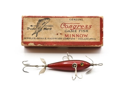 Supplee Hardware "Congress" Lure Box