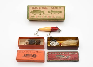 3 Boxed Vintage Lures