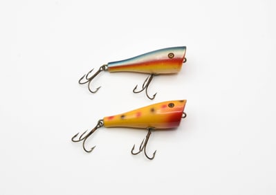 2 Creek Chub 3200 Plunkers