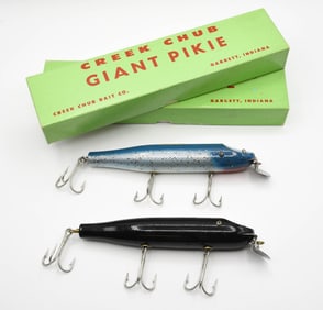 2 Creek Chub Giant Pikies