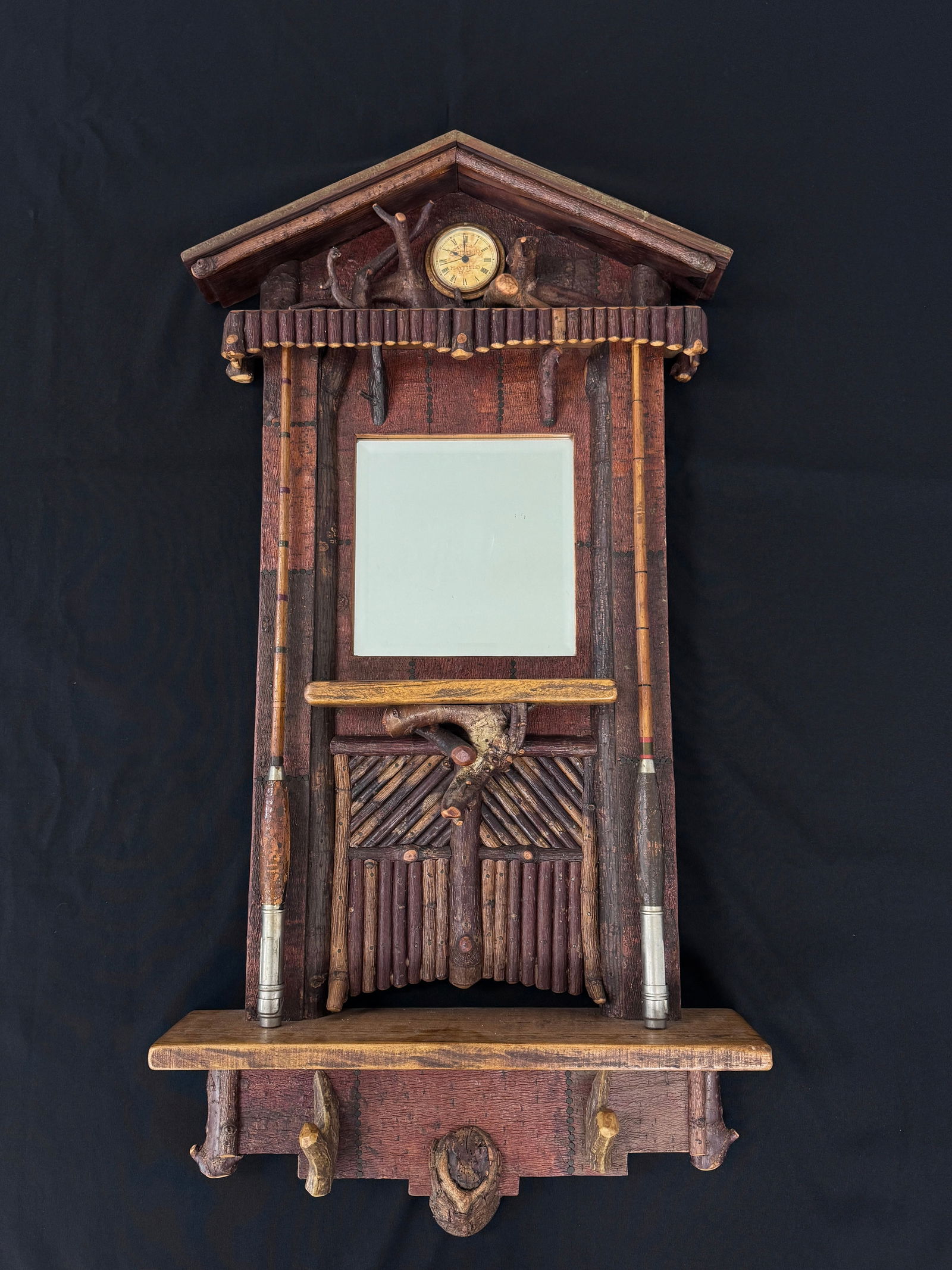 Barney Bellinger Custom Adirondack Mirror