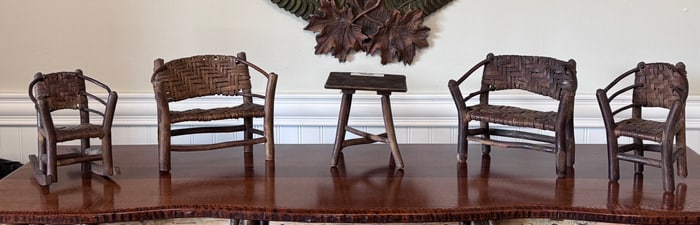 Old Hickory 5 pc Salesman Sample Set