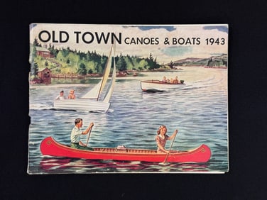 Old Town Canoes and Boats 1943 Catalog