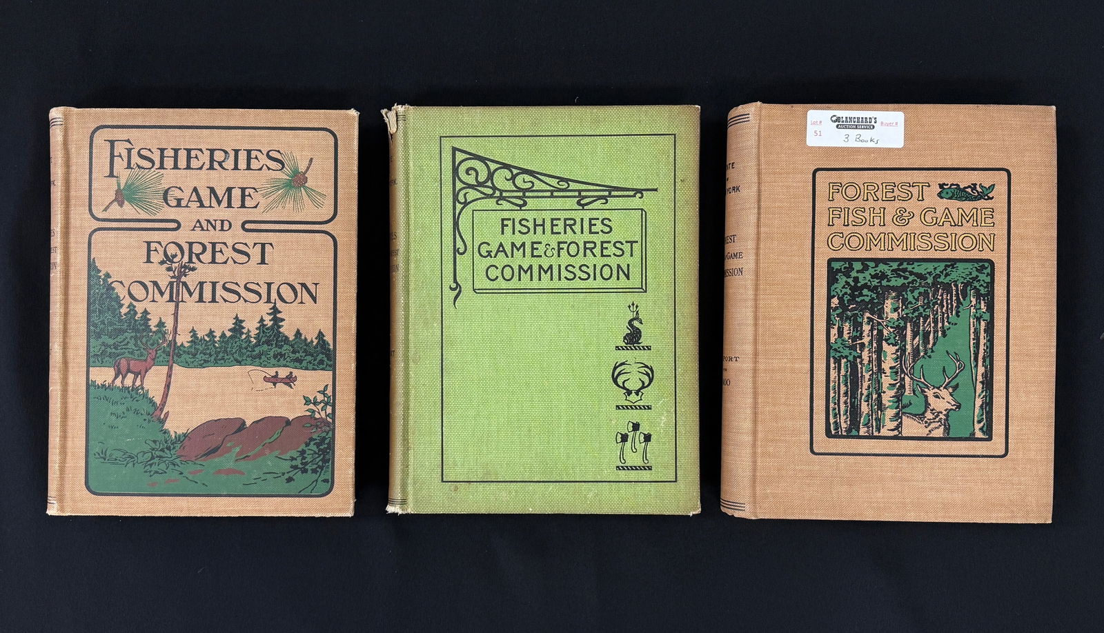 Forest Fish & Game Commission Books (1 of 4)