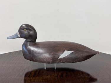 Sam Denny Hen Bluebill Duck Decoy