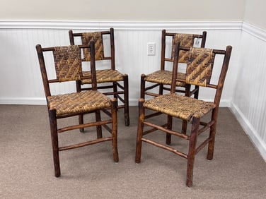 Old Hickory Branded Low Back Dining Chairs