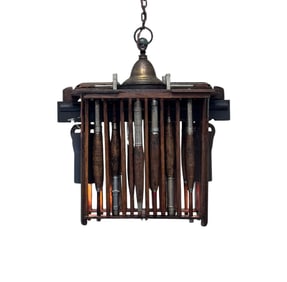 Barney Bellinger Fly Fishing Ceiling Fixture