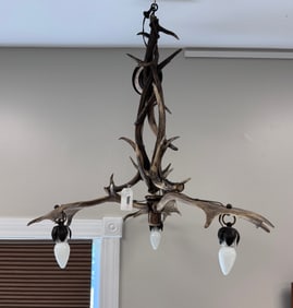Handmade Antler Chandelier