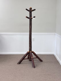 Indiana Hickory Heavy Duty Coat Tree