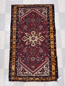 Oriental Wool Hand Woven Throw Rug