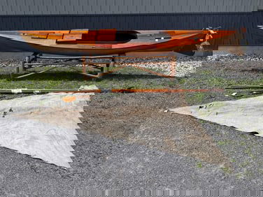 14' Wooden Sailing Canoe "Tootsie"