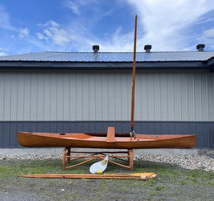 Stevens Decked Sailing Canoe WASP