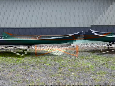 Indian Girl Rushton 16' Wood Canvas Canoe