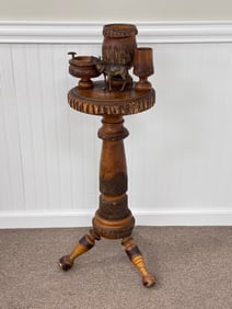 Weird Wood Smoking Stand