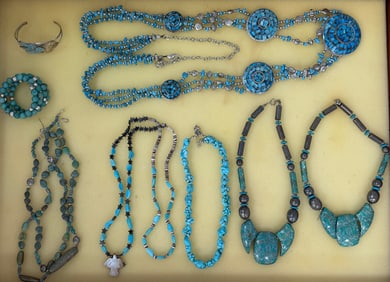 Southwestern Turquoise & Silver Jewelry