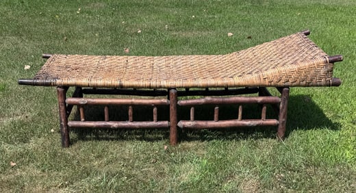 Old Hickory Chaise Lounge