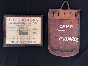 Leather Mail Bag From Fourth Lake