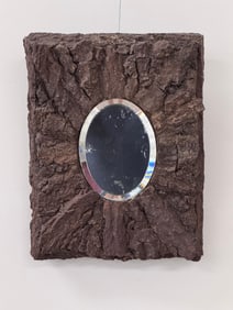 Nick Nickerson Hemlock Frame Oval Mirror