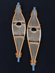 Pair of Native American Snowshoes